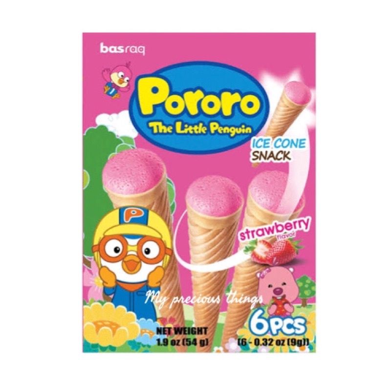 

Snack icecon pororo rasa strawberry - korea