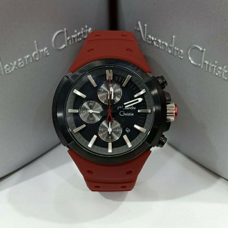 Jam Tangan Alexandre Christie Pria AC6566MC