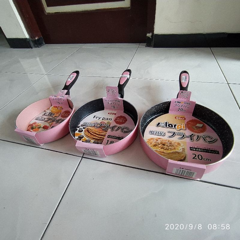 FRYPAN MARBLE PINK