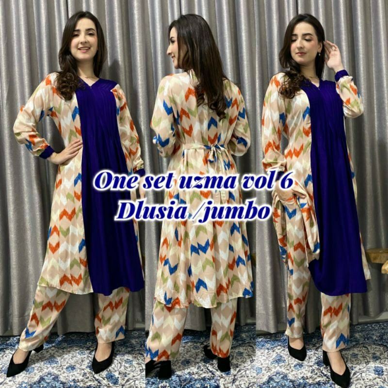 DLUSIA Setelan Arab UZMA Jumbo Big Size by DLUSIA ORY