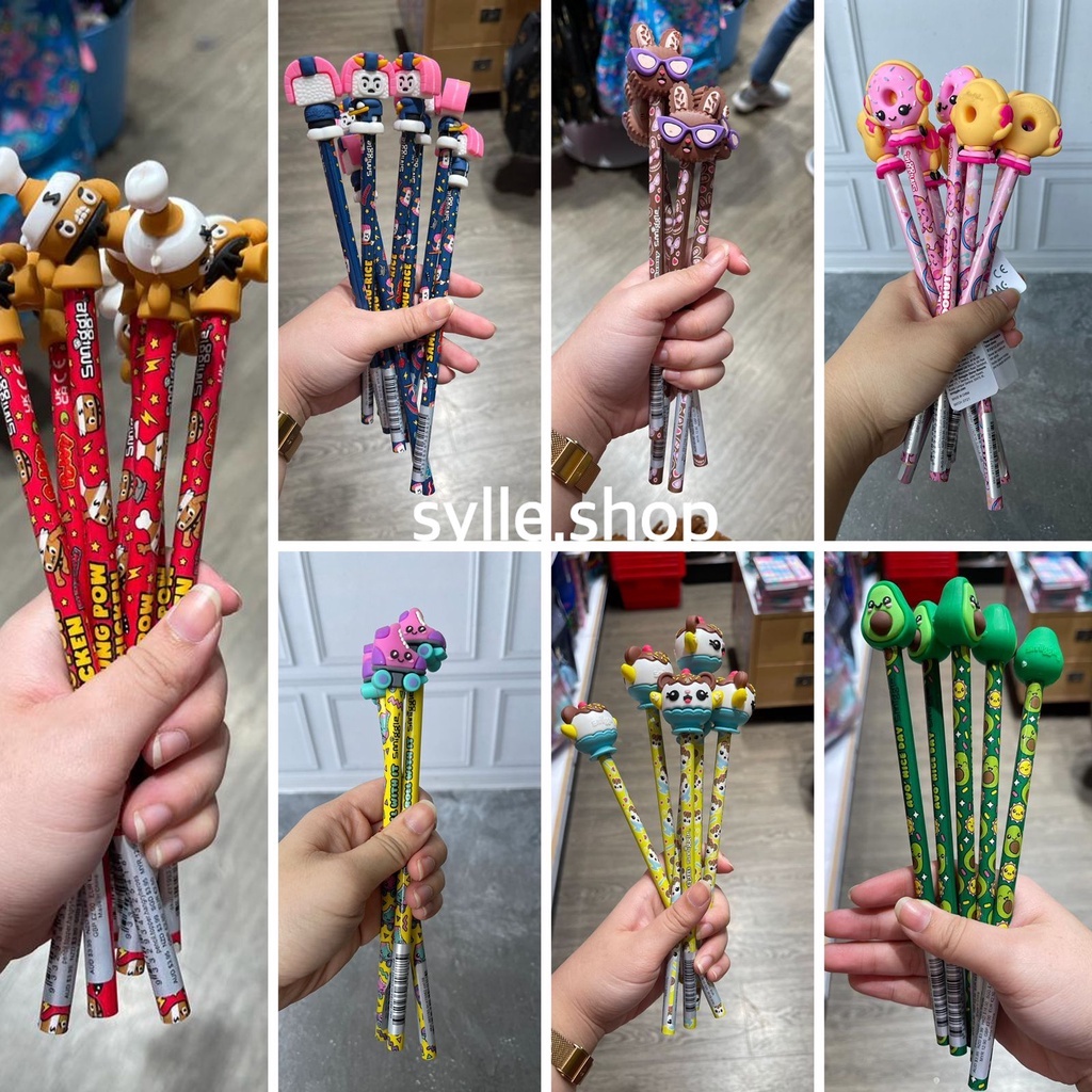 

SMIGGLE PENSIL ERASER TOPPER - pensil smiggle