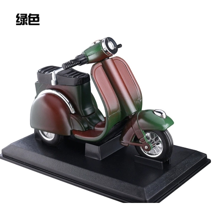 BISA COD! mancis korek api pajangan model motor vespa lighter antik unik koleksi