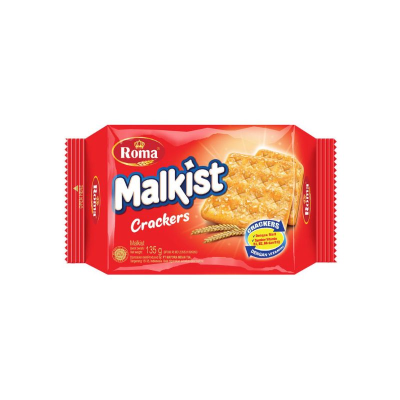 

ROMA MALKIST CRACKERS 135gr