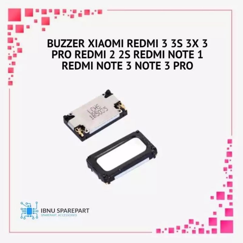 Buzzer buzer loud Speaker spiker Music Xiaomi Redmi 3 3s 3 pro Original fulset