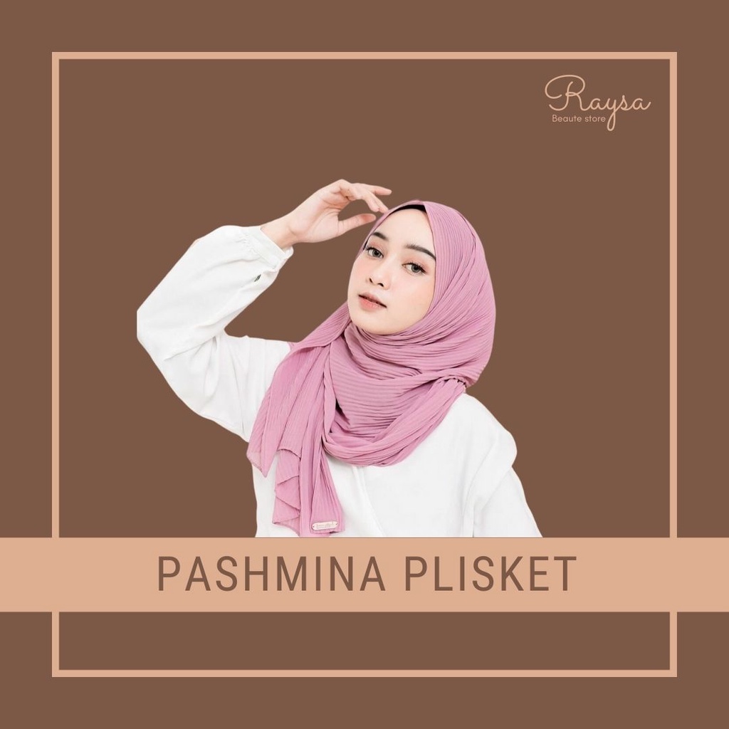 PASHMINA PLISKET PREMIUM // PASHMINA FULL PLISKET TERMURAH