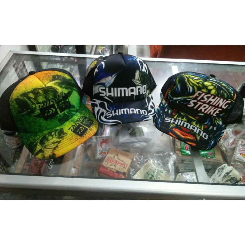 TOPI PANCING DAIWA / TOPI PANCING ANTI PANAS / PERLENGKAPAN PANCING ANTI PANAS