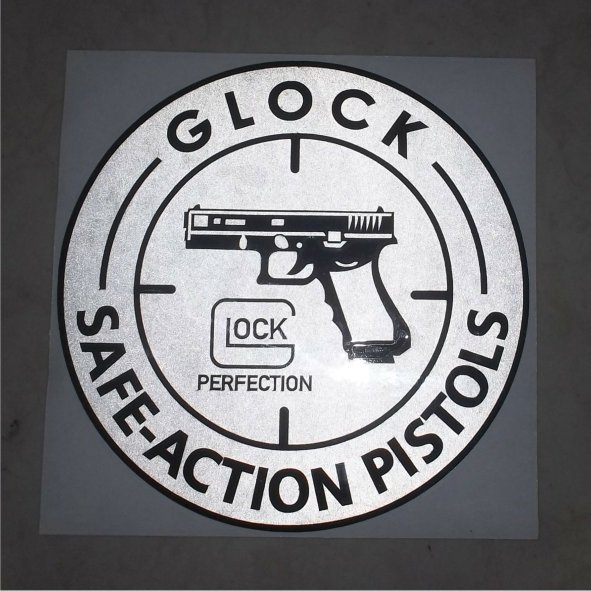 

Terbatas Stiker Sticker Glock Safe Action Pistols JY61