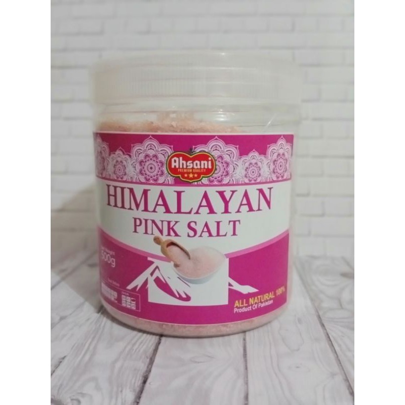 

GARAM HIMALAYA PINK SALT 500GR AHSANI