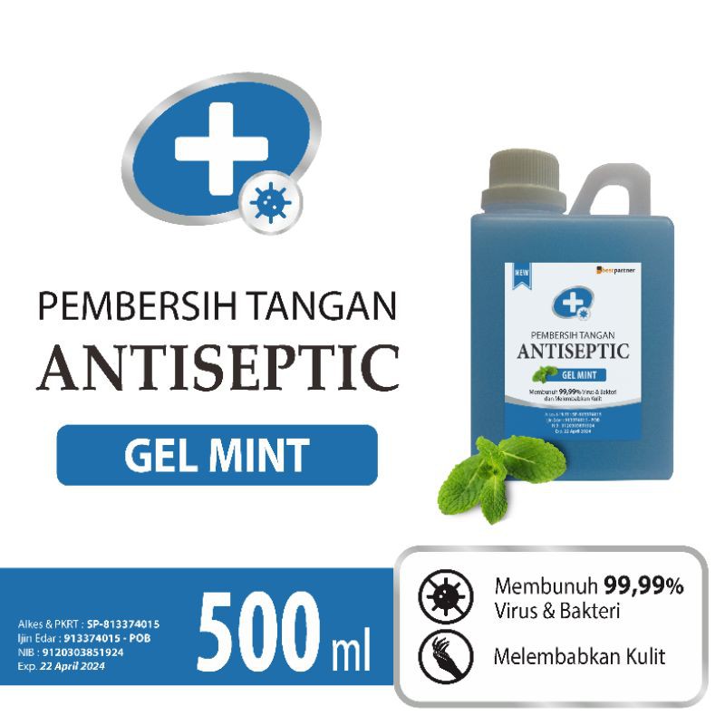 Handsanitizer GEL jirigen 500 ml