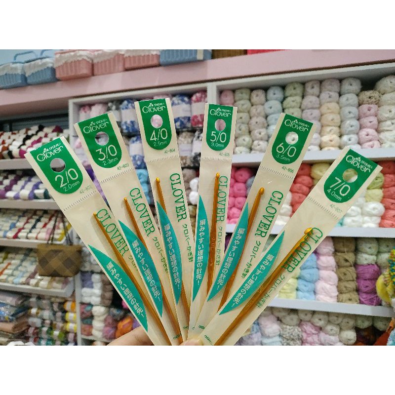 Jarum Rajut/Hakpen/Crochet Clover Satuan