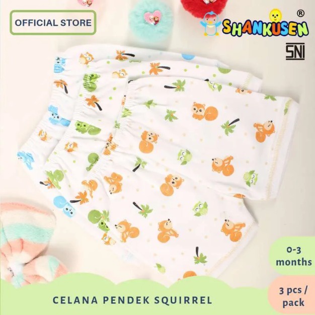 12 Pcs Celana Shankusen | Celana Pendek Bayi Baru Lahir | Pop Sankusen Shankhusen Sankhusen Bawahan Baby New Born | Open Lusinan