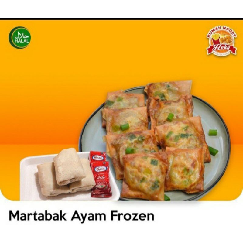 

Martabak Ayam Frozen isi 9 pcs