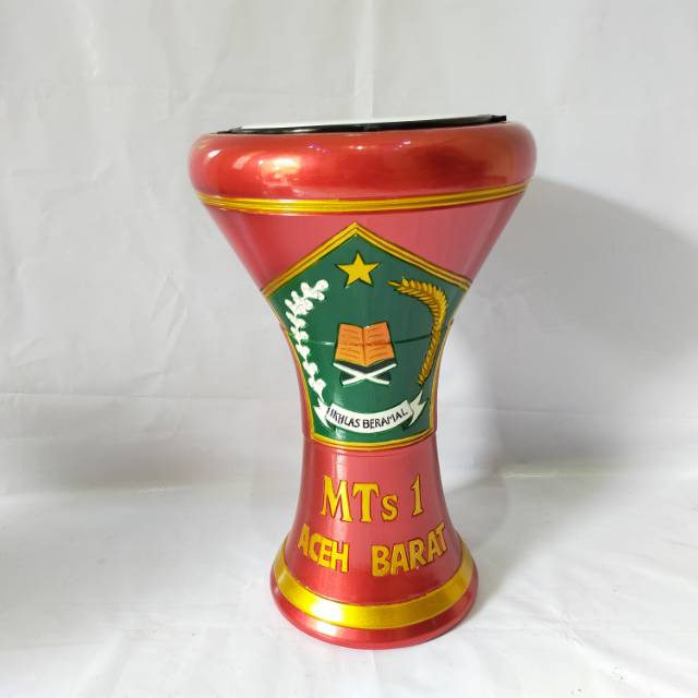 Jual Darbuka Ukiran Khas Jepara Bisa Custom Nama dan Logo Shopee