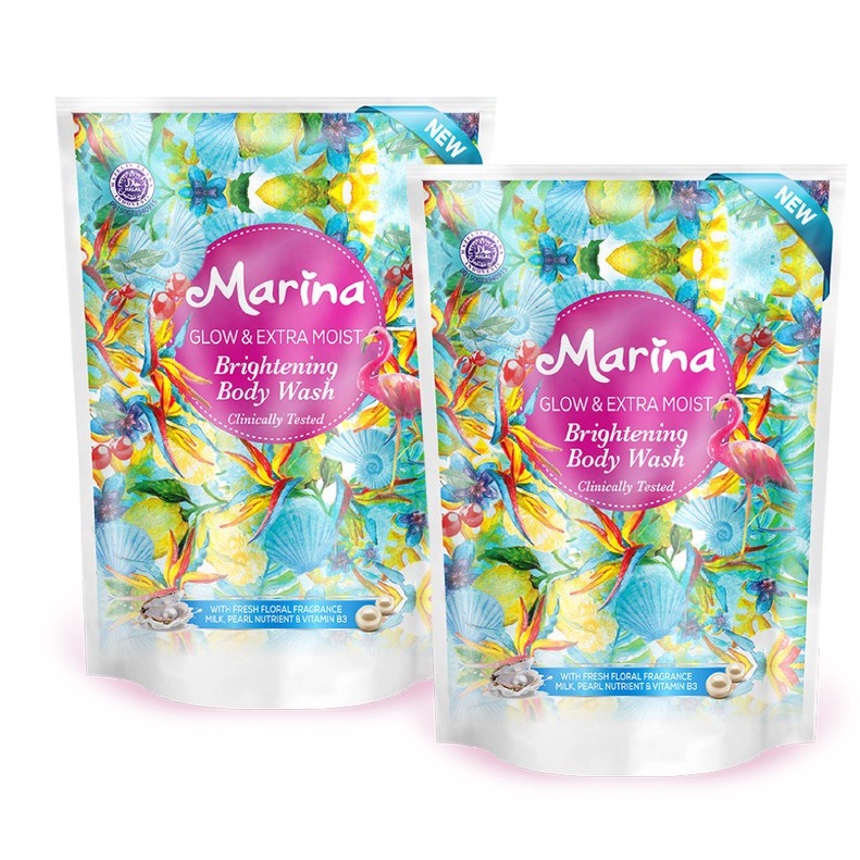 Marina Brightening Body Wash Refill
