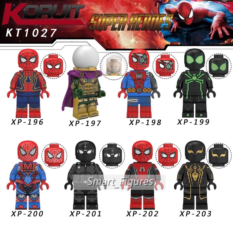 Kt1027 Mainan Action Figure Spiderman Quentin Beck Marvel Untuk Hadiah