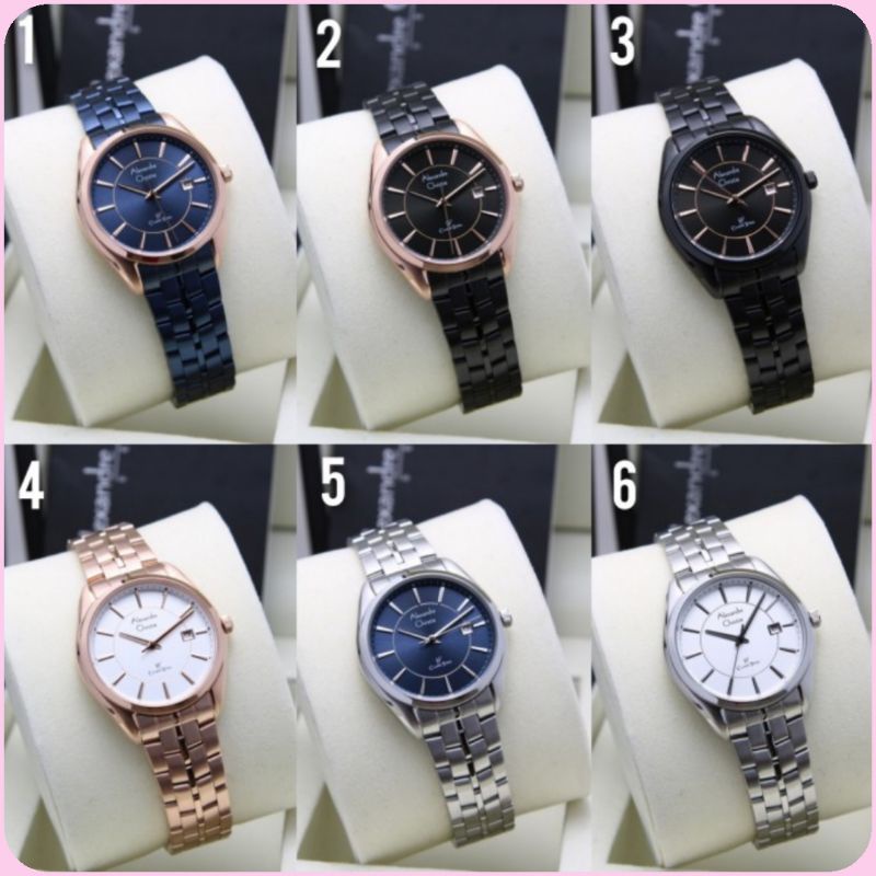 Jam Tangan Wanita Alexandre Christie 8578 AC 8578 AC8578 Stainless