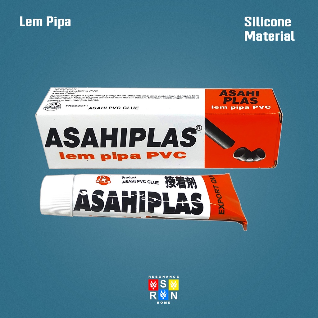 Lem Pipa Paralon PVC Asahiplas Plast Resonance Home