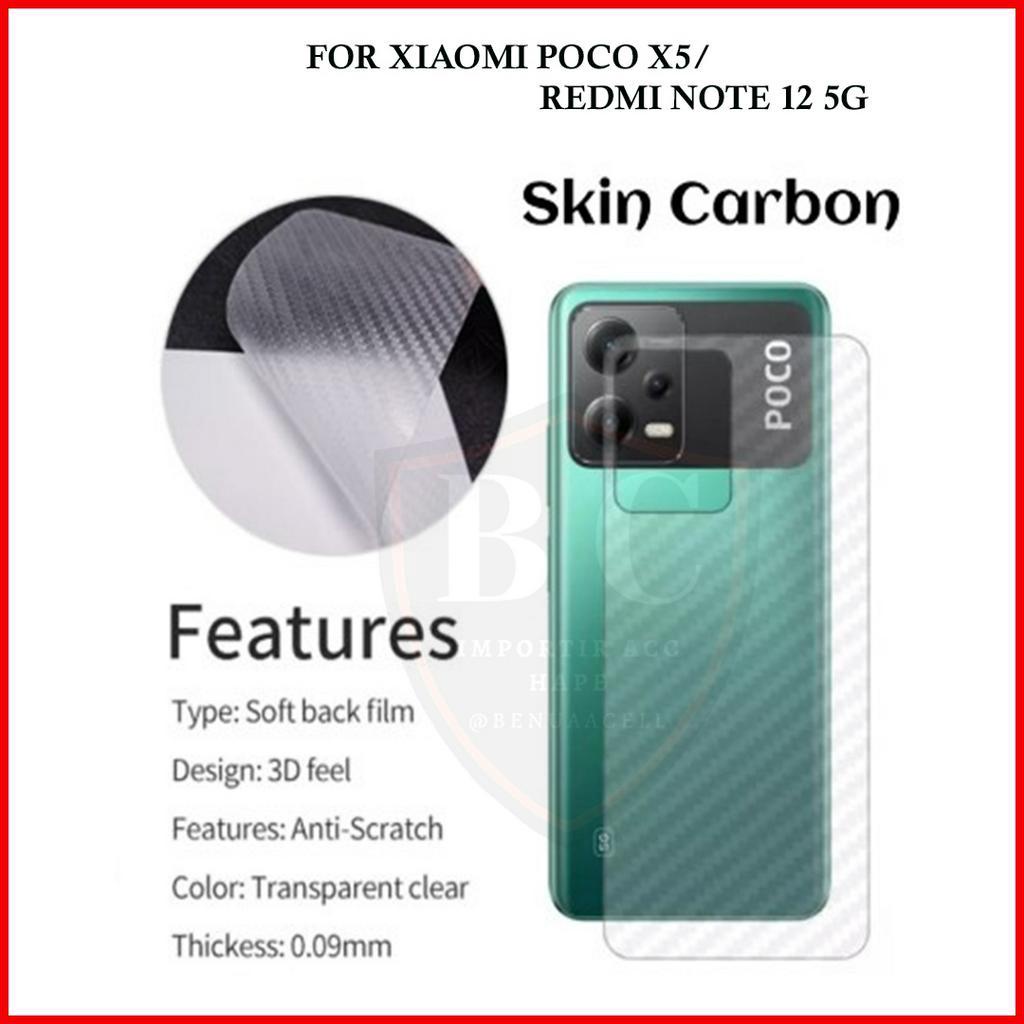 SKIN CARBON XIAOMI REDMI NOTE 12 4G 5G NOTE 12 PRO 4G 5G REDMI NOTE 11 NOTE 11 PRO