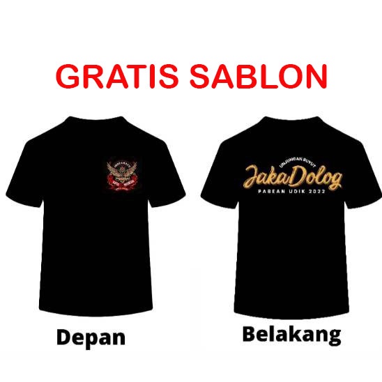 GRATIS SABLON kaos sablon FOTO custom LENGAN PENDEK custom foto desain sendirI