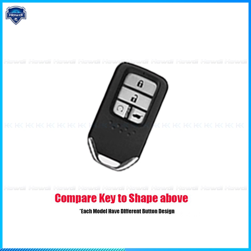 Cover Kunci Remote Mobil Keyless Bahan Silikon Untuk Honda Civic