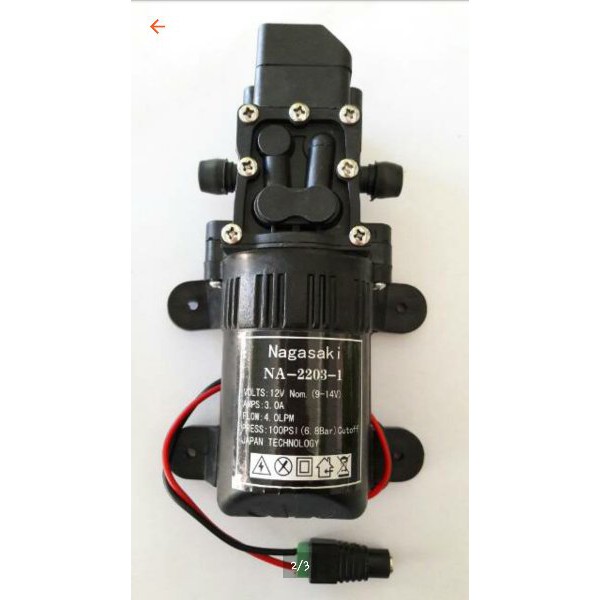 DINAMO POMPA AIR DC 12 VOLT 100 PSI NAGASAKI