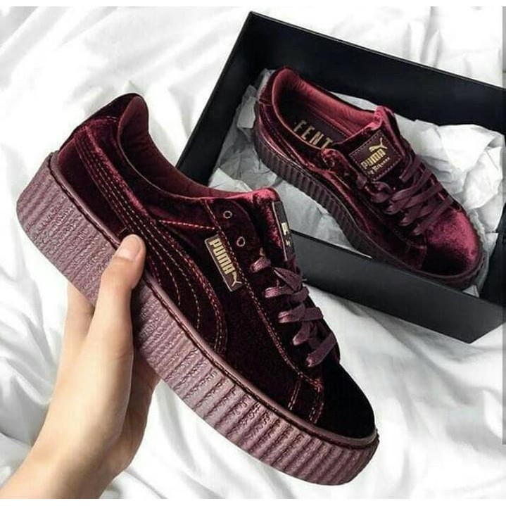 puma rihanna red velvet