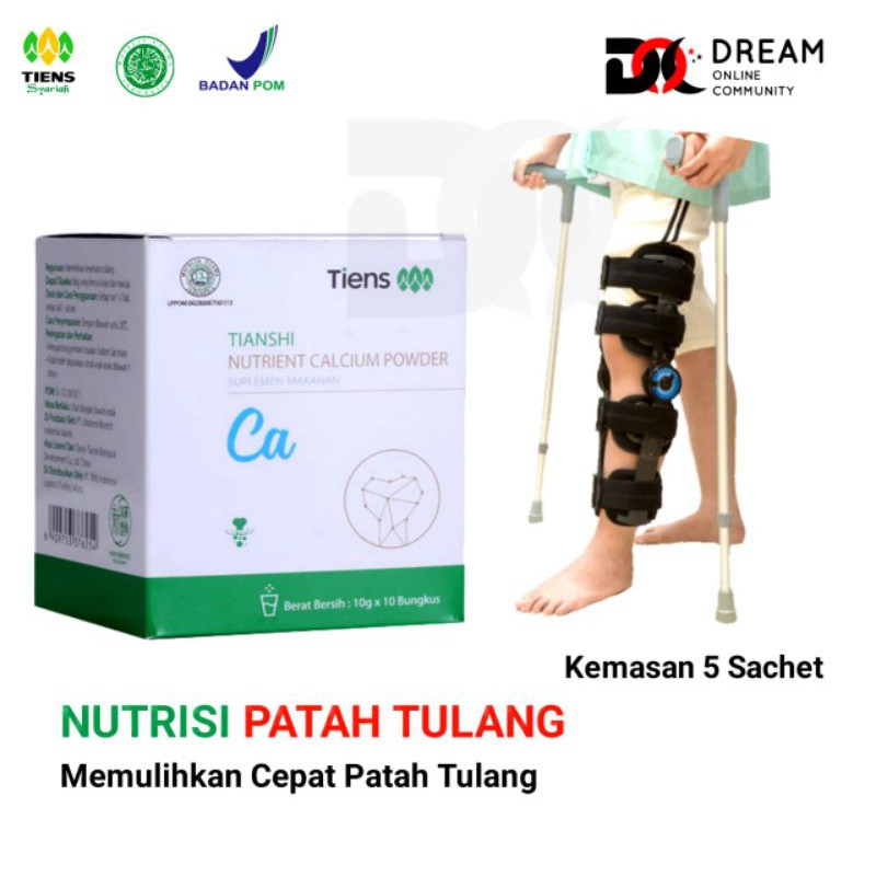 TIENS CALCIUM NUTRISI PATAH TULANG 100% HERBAL | FRAKTURA | PEMULIHAN CEPAT RETAK TULANG