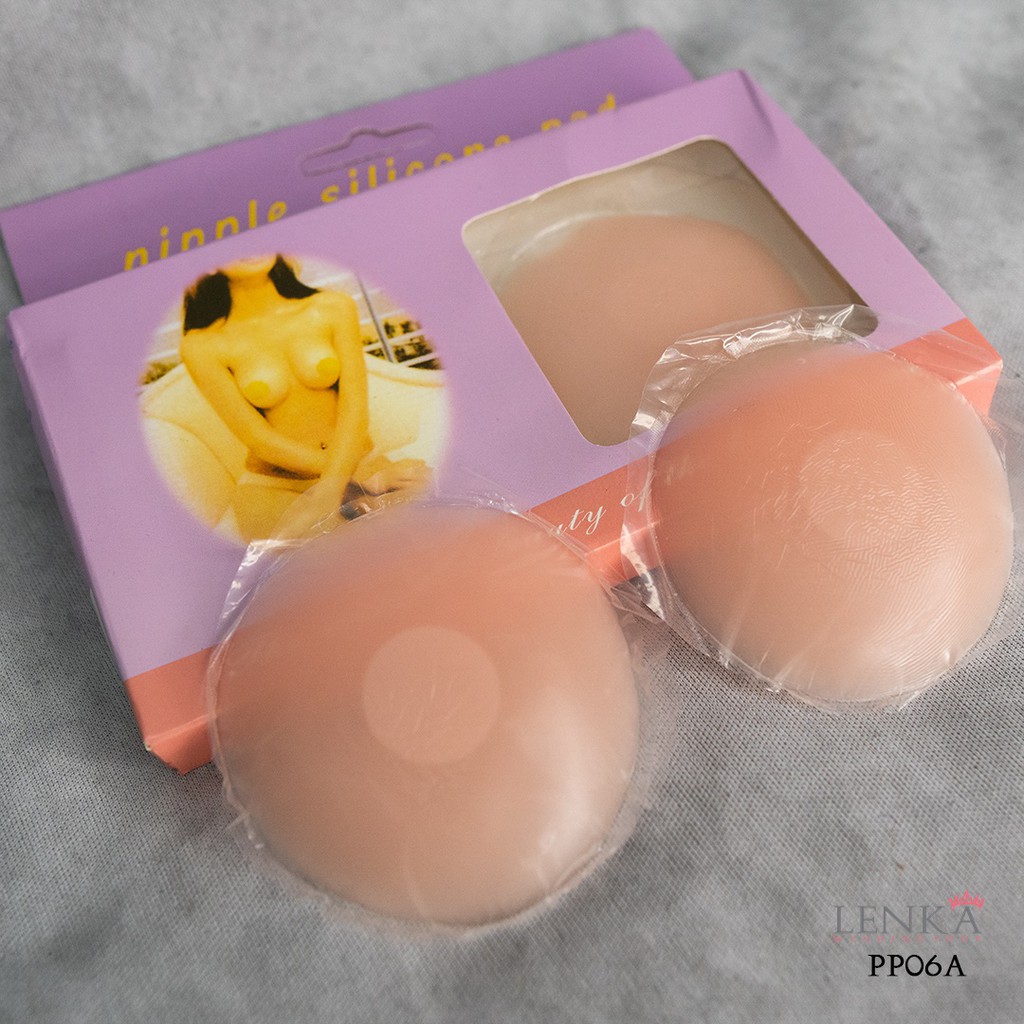 [PRODUK TERBATAS] BREAST PAD SILICONE NIPPLE COVER PENUTUP PUTING WANITA PP06