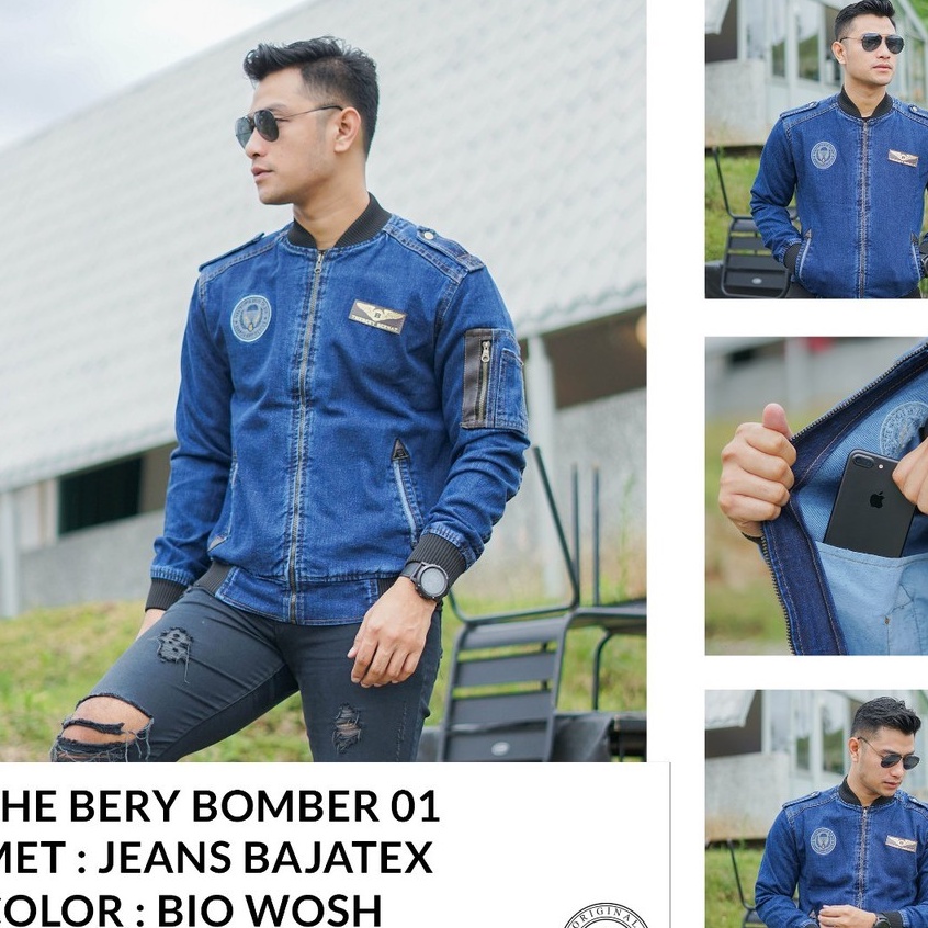 BISA COD JAKET JEANS DENIM PRIA TERBARU / JAKET JINS PRIA / JAKET LEPIS PRIA / JAKET JEANS PRIA DIST