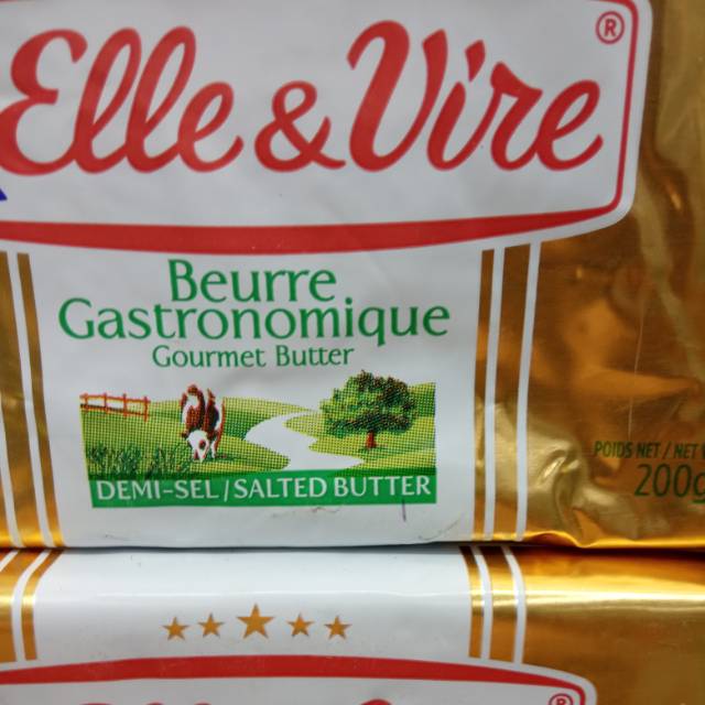 

ELLE VIRE SALTED BUTTER 200G