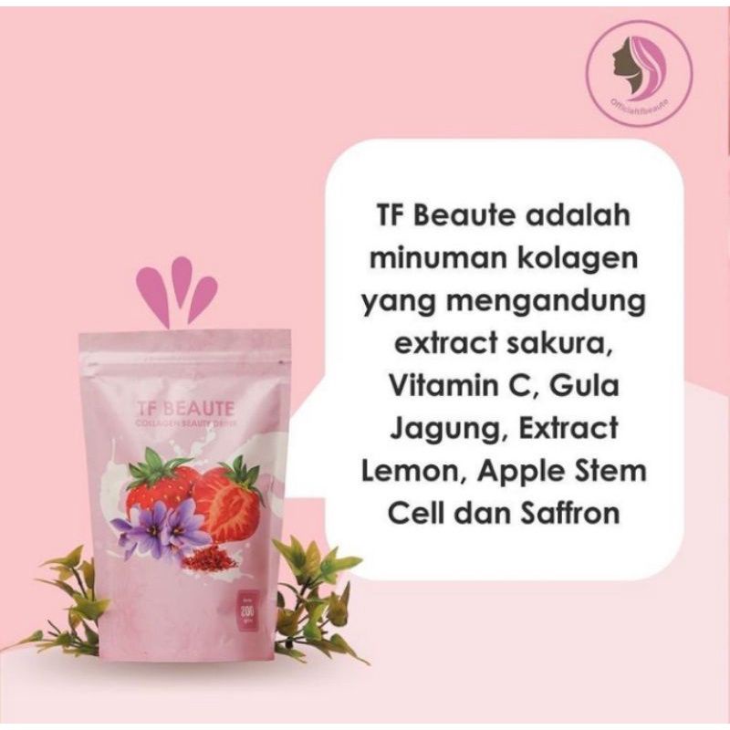(Harga Promo 100% ORI) Collagen Drink Bpom Pemutih Kulit | TF Beaute Collagen by TF Beauty | Minuman