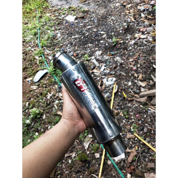 Cld C1 panjang 20cm inlet 50mm kelengkapan silincer , klem dan perr minus pemakaian bekas klem aja k