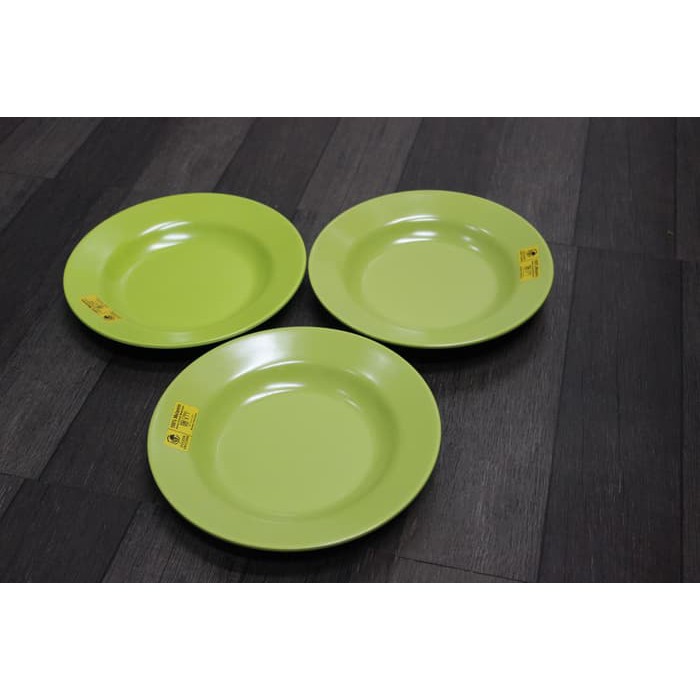 Piring Lauk Nasi Padang Melamin Kecil 7Inch Golden Unicorn Dragon