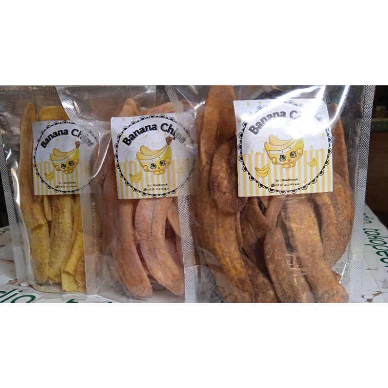 

Keripik Pisang Banana Chips Coklat , Strawberry , Manis 100gr