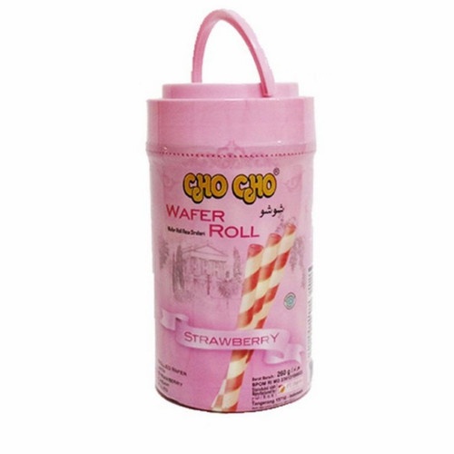 

CHO CHO WAFER ROLL STRAWBERRY 260 GRAM