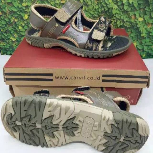 Sendal gunung anak carvil