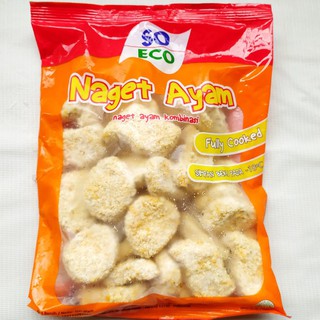 Jual Naget Ayam So Eco Gram Nugget So Eco Kg Soeco Nuget Shopee Indonesia