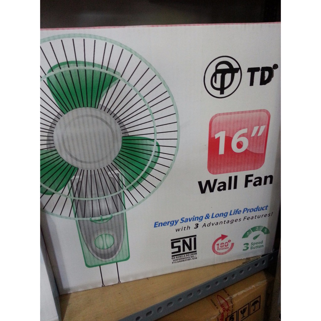 Kipas Angin Dinding Tembok Wall Fan 16&quot; 16 inches Murah Sejuk