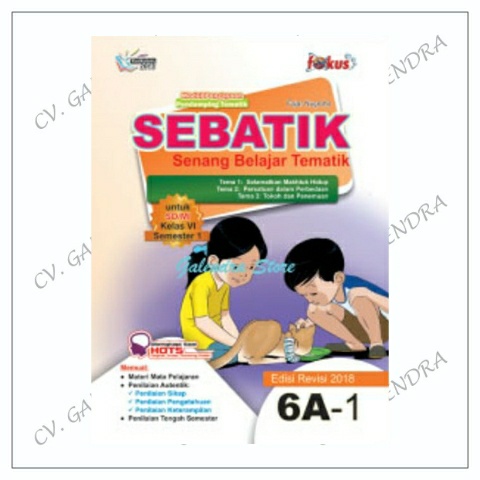 SEBATIK SD/MI Kls 6A-1 : TEMA 1, 2, 3