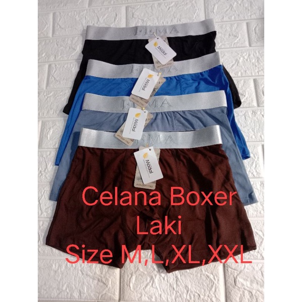 Celana Dalam Boxer Laki 7782/381 CD  Cowok Pria harga 1pc Size M,L,XL, XXL