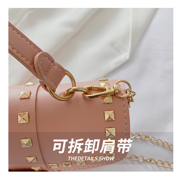 [littlecrab] Tas Wanita Selempang Luar Transparan Candy Sling Bag Kecil Tas Jalan Korean Style