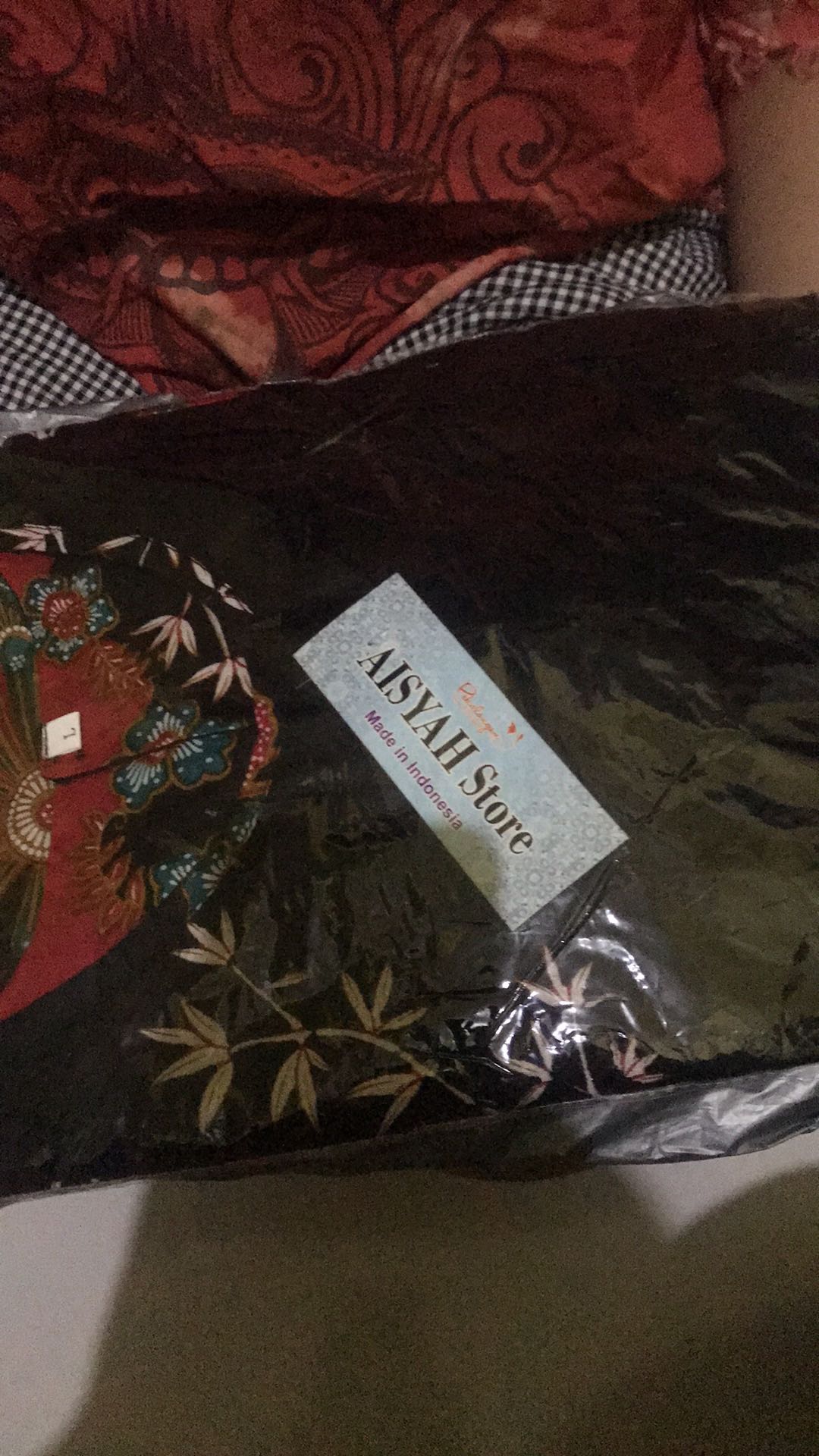 Baju Fashion Cewe Batik Couple Perempuan Kekinian Cewek Terbaru Wanita Pekalongan Modern Murah Aj5
