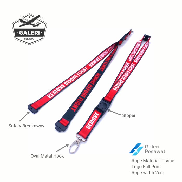 

Produk Unggulan Lanyard Gantungan Tali Id Card Rbf Trendi