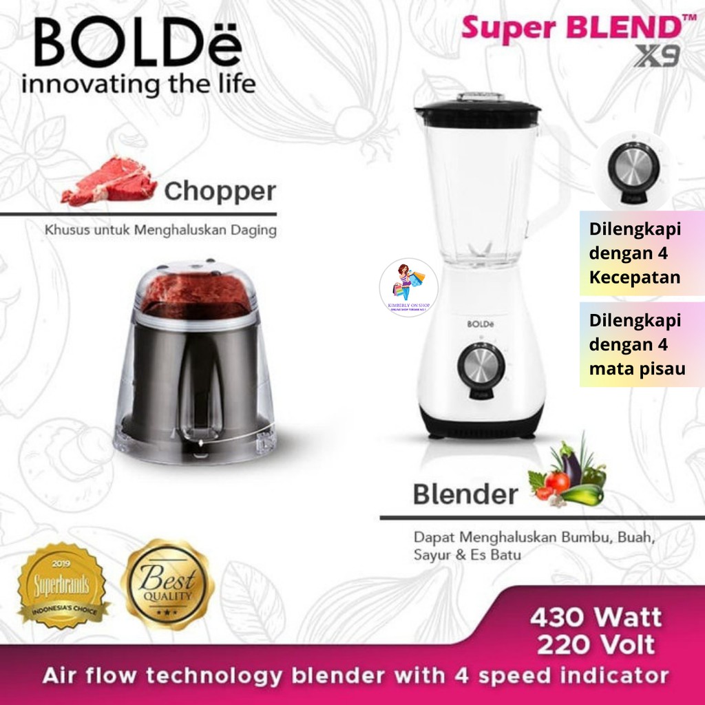 BOLDe Super Blend X9 / Blender