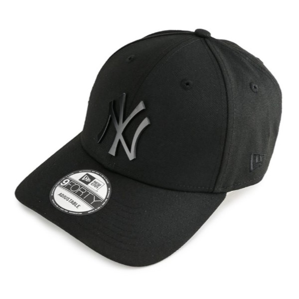 Topi New Era New York Yankees 9Forty Metal Logo71 Cn Adjustable - Black Cap