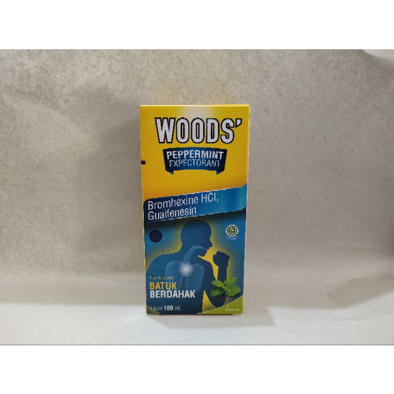 Woods peppermint expectorant obat batuk berdahak 100 ml