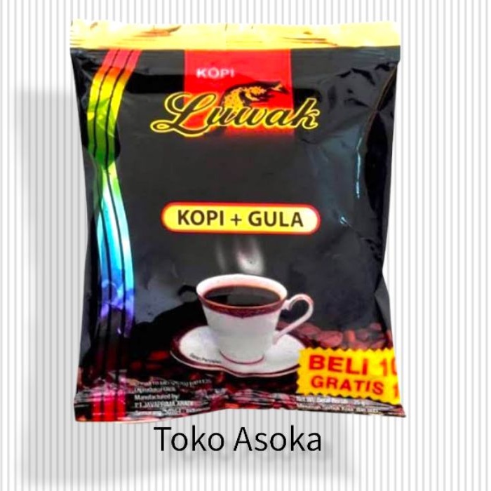 

Kopi Luwak Hitam Kopi + Gula | Renteng