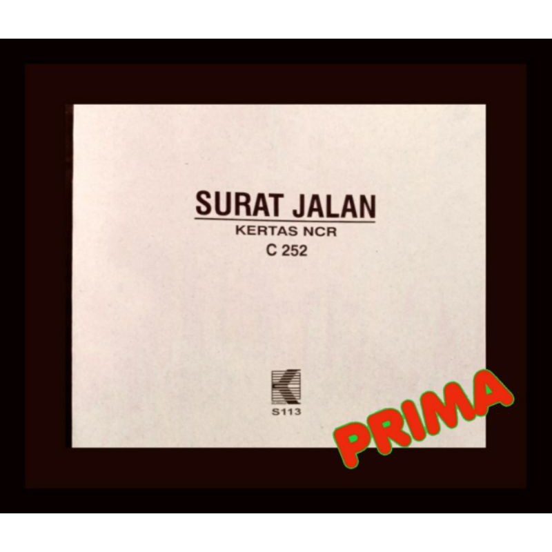 

SURAT JALAN KURNIA NCR (TERSEDIA RANGKAP 1,2,3 & 4) UKURAN BESAR & KECIL