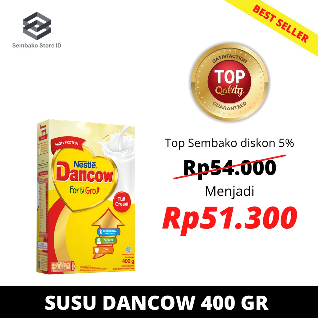 

Susu Dancow 400 gr