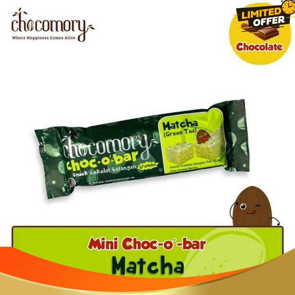 

DISKON SPESIAL Chocomory Mini Choco Bar Matcha 35 Gr x 1 Pc